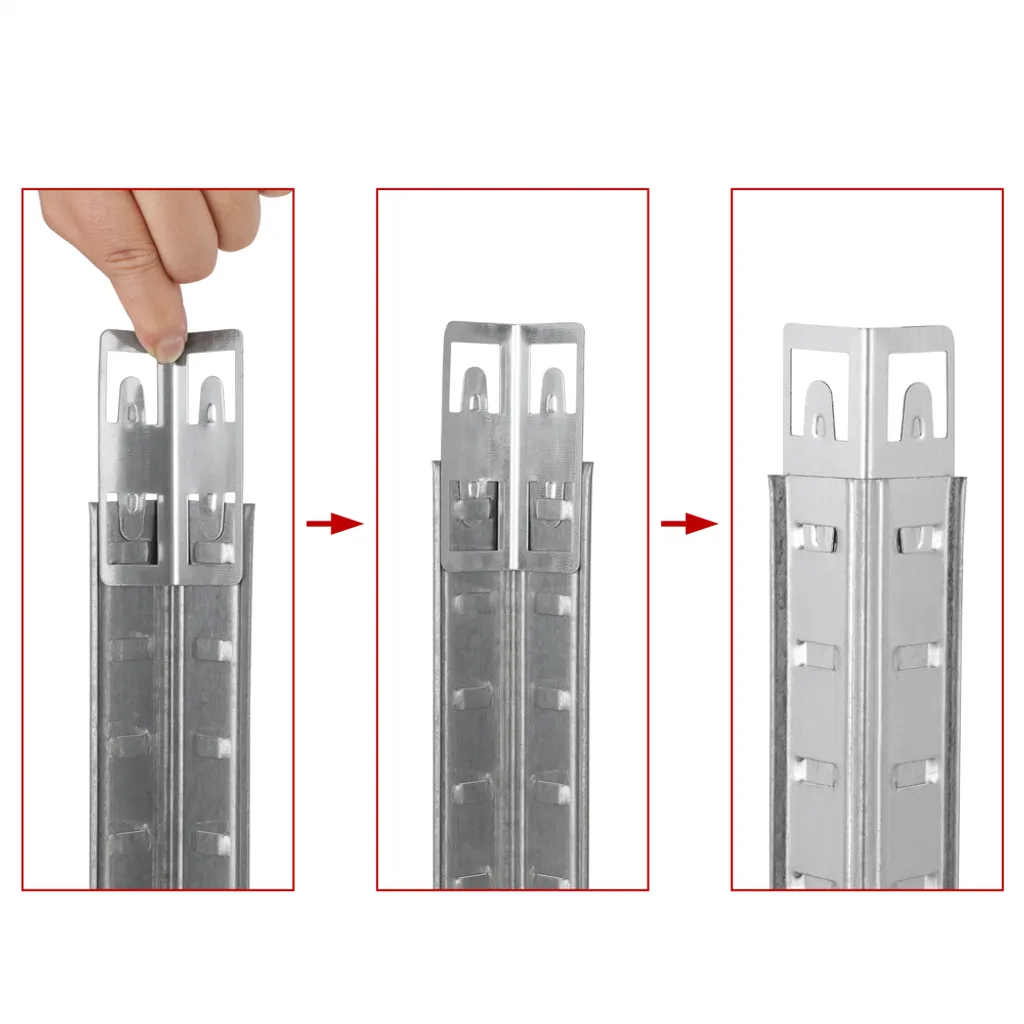 Monzana 3er Set Schwerlastregal Eckregal 2625 Kg 15 MDF-Platten Regal Lagerregal Kellerregal Steckregal Werkstattregal 3 Monzana 3er Set Schwerlastregal Eckregal 2625 Kg 15 MDF-Platten Regal Lagerregal Kellerregal Steckregal Werkstattregal – Bild 3