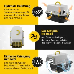 Huskl Transportbox Haustierbox Auto Zubehör Für Hunde Katzen Welpen Kaninchen Kleintiere 12 Huskl Transportbox Haustierbox Auto Zubehör Für Hunde Katzen Welpen Kaninchen Kleintiere -Garten- & Gewächshäuser Geschäft 4a10ca0bd045ebfa1f3afe20476aadc2