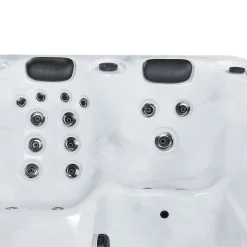 Artsauna Outdoor Whirlpool Oasis – Spa Mit Massagedüsen, LED-Beleuchtung, 2 Filter, Abdeckung, Pumpe, Ausstiegshilfe - Whirlpool Winterfest & Beheizbar -Garten- & Gewächshäuser Geschäft 4a7fba8879e117a26cbed80b5f94e0e5