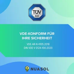 NuaSol Balkonkraftwerk 750W/600W Photovoltaik Solaranlage Steckfertig WIFI Smart -Garten- & Gewächshäuser Geschäft 4ab06aa26771ec59c4b79c66e2a60542
