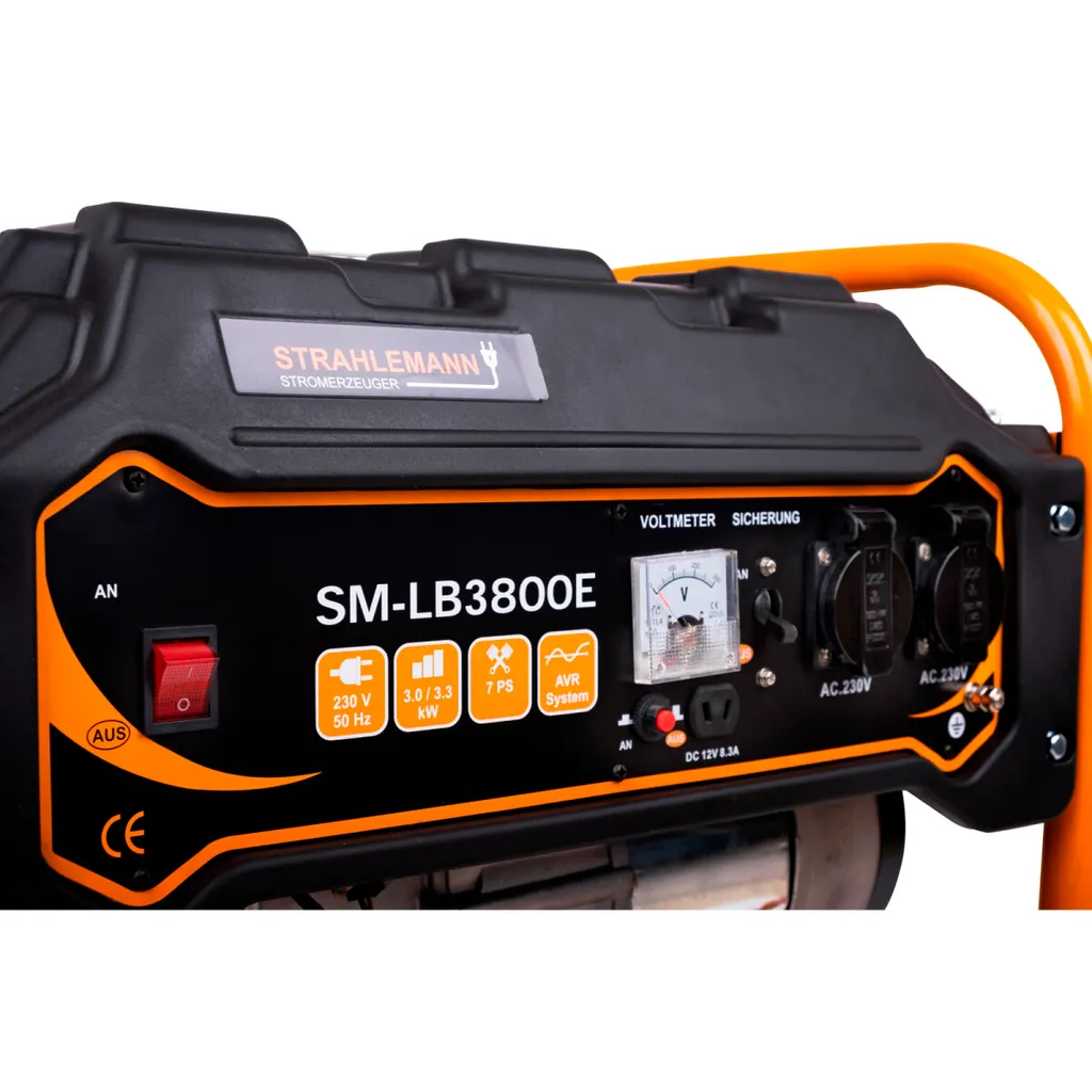 Strahlemann 3300 Watt Benzin-Stromerzeuger 230V Mit 7 PS 11 Strahlemann 3300 Watt Benzin-Stromerzeuger 230V Mit 7 PS – Bild 11
