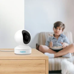Reolink 5MP PTZ Überwachungskamera WLAN Kamera Innen, 355°/50° Schwenkbare WiFi IP Kamera Indoor Mit 3X Optischem Zoom, 2,4/5 GHz WiFi, Mensch/Haustiererkennung, 2-Wege-Audio, E1 Zoom -Garten- & Gewächshäuser Geschäft 4b30e0ac617d6bb969445df5a50821e6