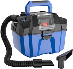 COSTWAY 18V 3in1 Nasssauger & Trockensauger & Aschesauger Batteriebetrieben Kabellos Mit 10 L Wassertank Für Haus, Garten