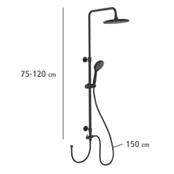 Wenko Duschsystem Watersaving Schwarz 26 Wenko Duschsystem Watersaving Schwarz -Garten- & Gewächshäuser Geschäft 4bc24f5b9bc0be6f912f69d51975bee9