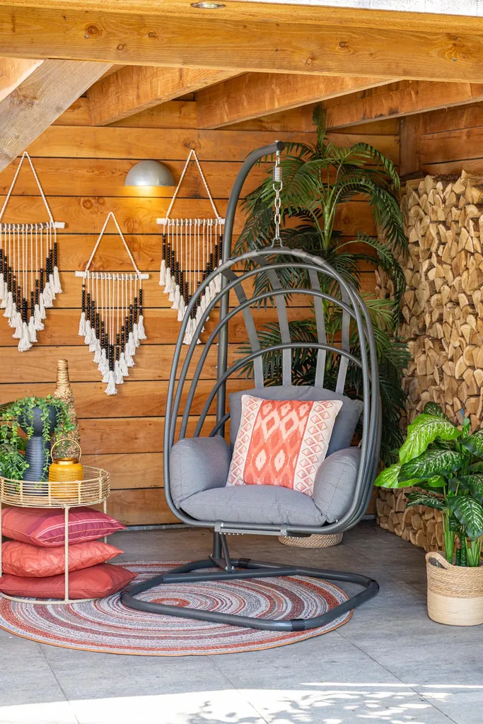 Garden Impressions Hängekorb Suez Aluminium Carbon Black, Faltbar 2 Garden Impressions Hängekorb Suez Aluminium Carbon Black, Faltbar – Bild 2