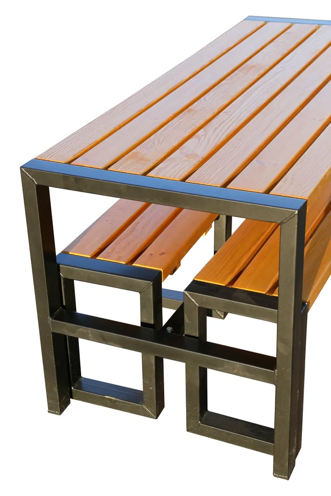 Natura Festzeltgarnitur MODERN 160 X 70 (Tisch + 2 Bänke) 4 Natura Festzeltgarnitur MODERN 160 X 70 (Tisch + 2 Bänke) – Bild 4