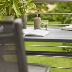 Siena Garden Tesoro Gartenstuhl, Klappbar, Silber -Garten- & Gewächshäuser Geschäft 4c7bc3920c9269ea64d0696ad0e6d11b