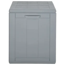 VidaXL Garten-Aufbewahrungsbox 180 L Grau PP Rattan -Garten- & Gewächshäuser Geschäft 4c926515bb0c4555d597350d96d9f3ed