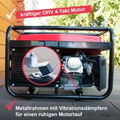 Stromerzeuger 4-Takt Benzin Stromgenerator 2200W Dauerleistung Strom Aggregat Hecht Notstromaggregat 15l Tank 2x230V 1x12V Anschluss 10 Stromerzeuger 4-Takt Benzin Stromgenerator 2200W Dauerleistung Strom Aggregat Hecht Notstromaggregat 15l Tank 2x230V 1x12V Anschluss -Garten- & Gewächshäuser Geschäft 4ca7e35b9454516a371d936de7818e53