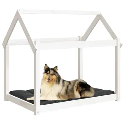 VidaXL Hundebett Weiß 101x70x90 Cm Massivholz Kiefer 11 VidaXL Hundebett Weiß 101x70x90 Cm Massivholz Kiefer -Garten- & Gewächshäuser Geschäft 4ce3a3a00cdb185f7e599a1284aa18b5