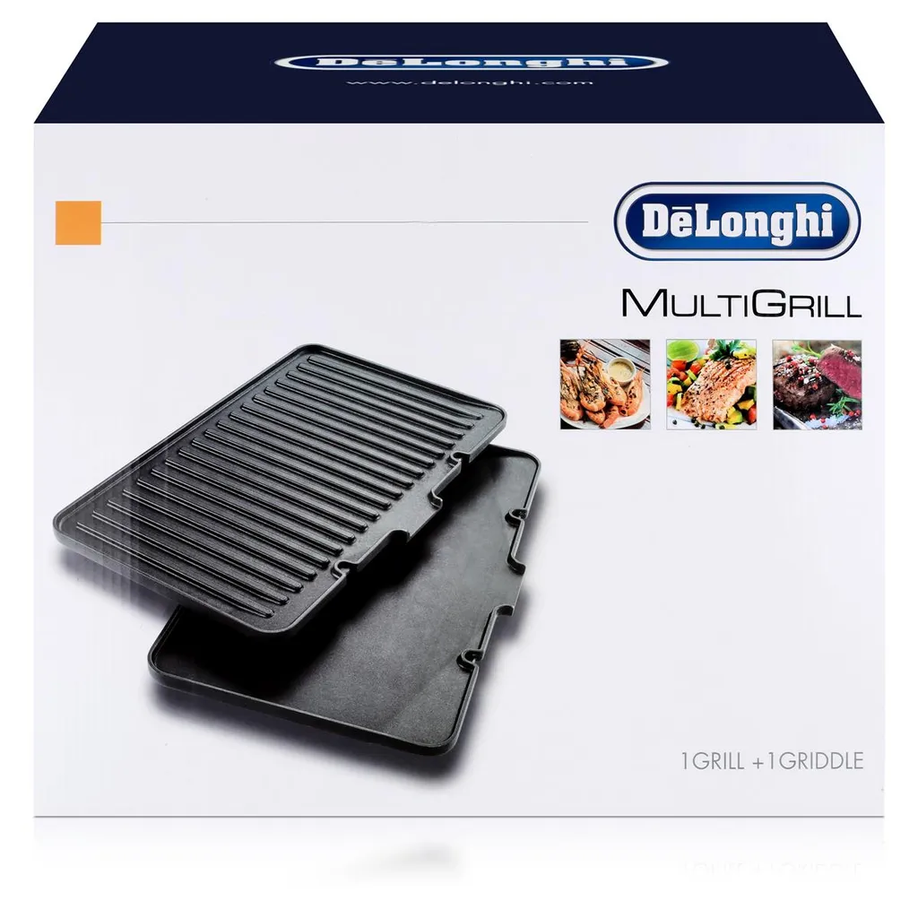 De'Longhi Delonghi DLSK150 MultiGrill Grillplatte & Glatte Grillplatte, Ersatzteil 1 De'Longhi Delonghi DLSK150 MultiGrill Grillplatte & Glatte Grillplatte, Ersatzteil