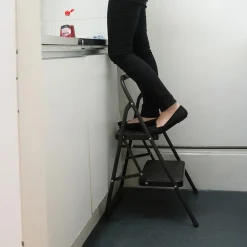 SILVERLINE Klappbare Trittleiter 430mm - Bis 150kg -Garten- & Gewächshäuser Geschäft 4d56e718463dbcc07d36921763b2588c