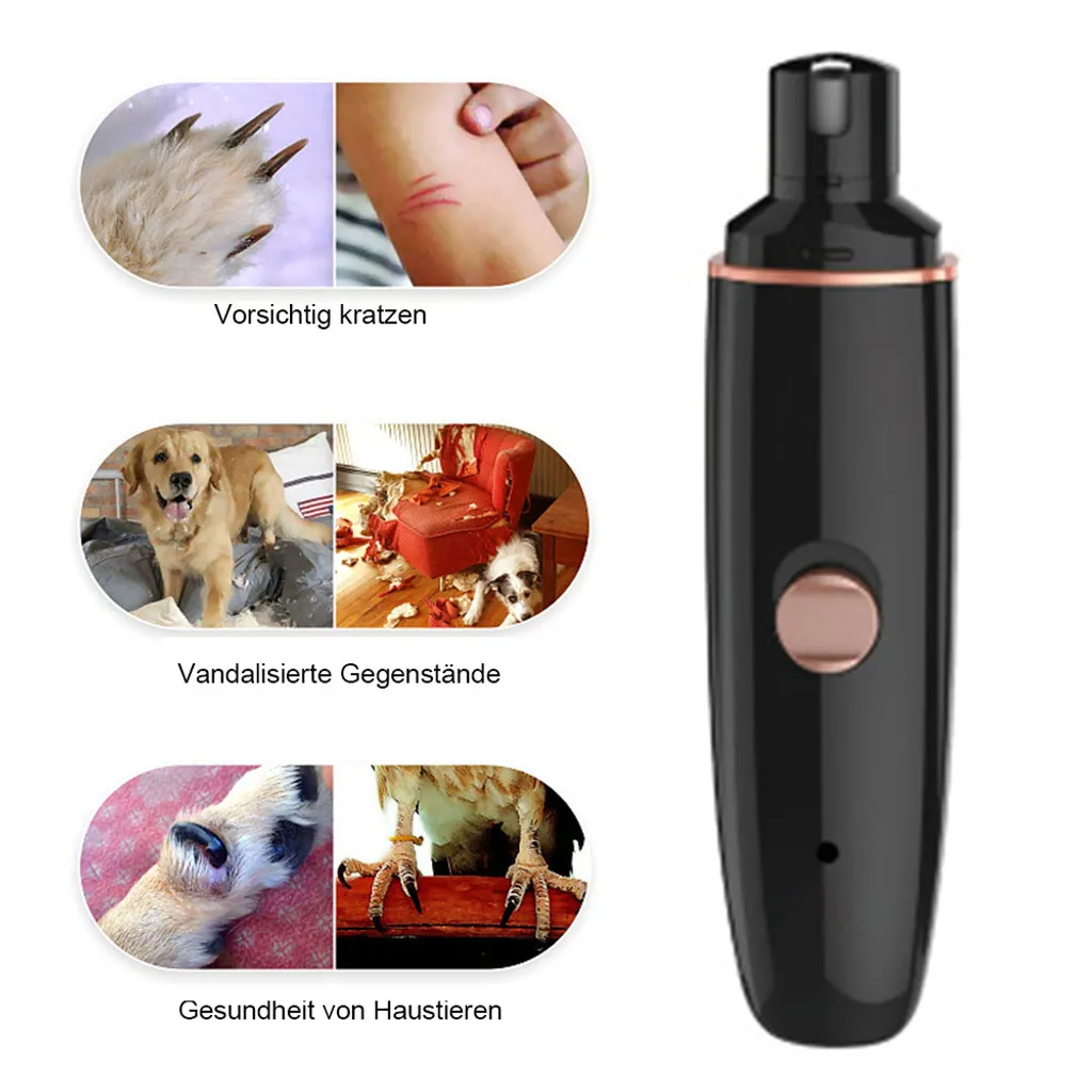 Mmgoqqt Krallenschleifer Für Kleine Hunde Und Katzen, Mit 3 Schleif Ports USB-Anschluß Für Mittlere Und Kleine Haustiere 5 Mmgoqqt Krallenschleifer Für Kleine Hunde Und Katzen, Mit 3 Schleif Ports USB-Anschluß Für Mittlere Und Kleine Haustiere – Bild 5