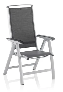 Kettler Forma II Klappsessel - Silber / Graphit