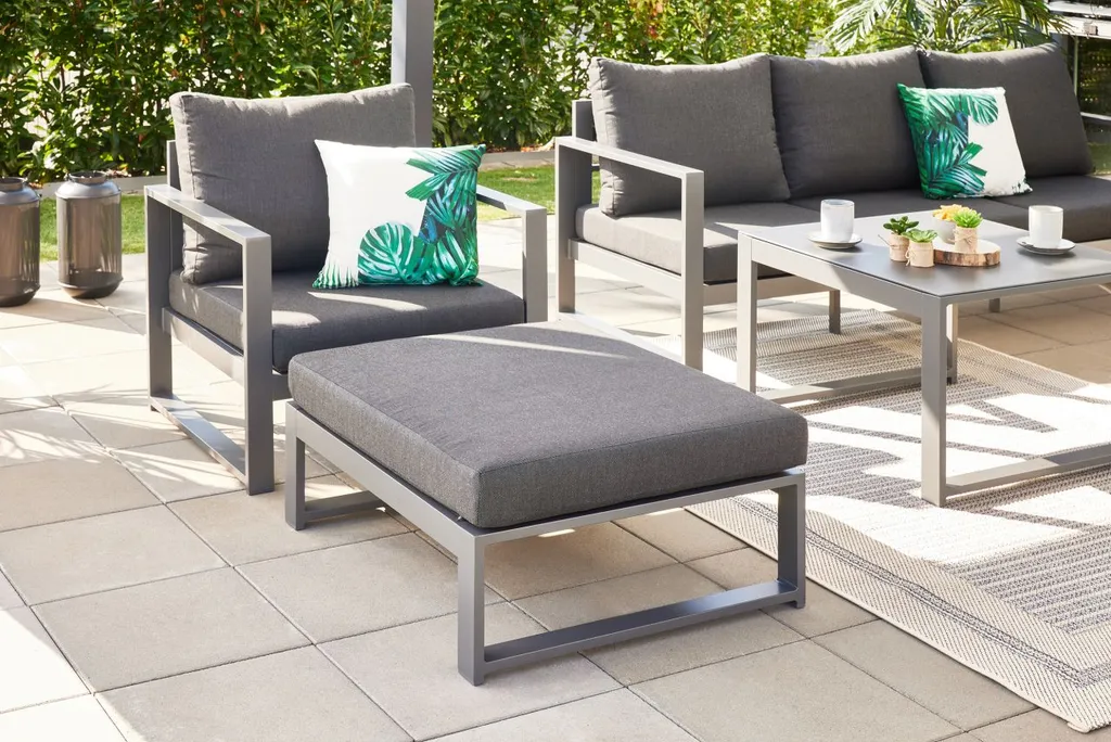 Primaster Lounge-Set Limone Inkl. Sitz- Und Rückenkissen 2 Primaster Lounge-Set Limone Inkl. Sitz- Und Rückenkissen – Bild 2