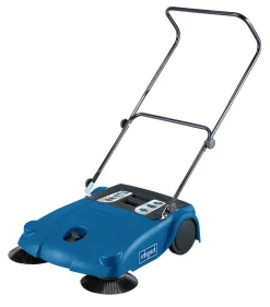 Scheppach Kehrmaschine S700 (Kehrbreite 70cm, 16L Fangkorb, Höhenverstellung 10mm, Flächenleistung 2000m²/h)
