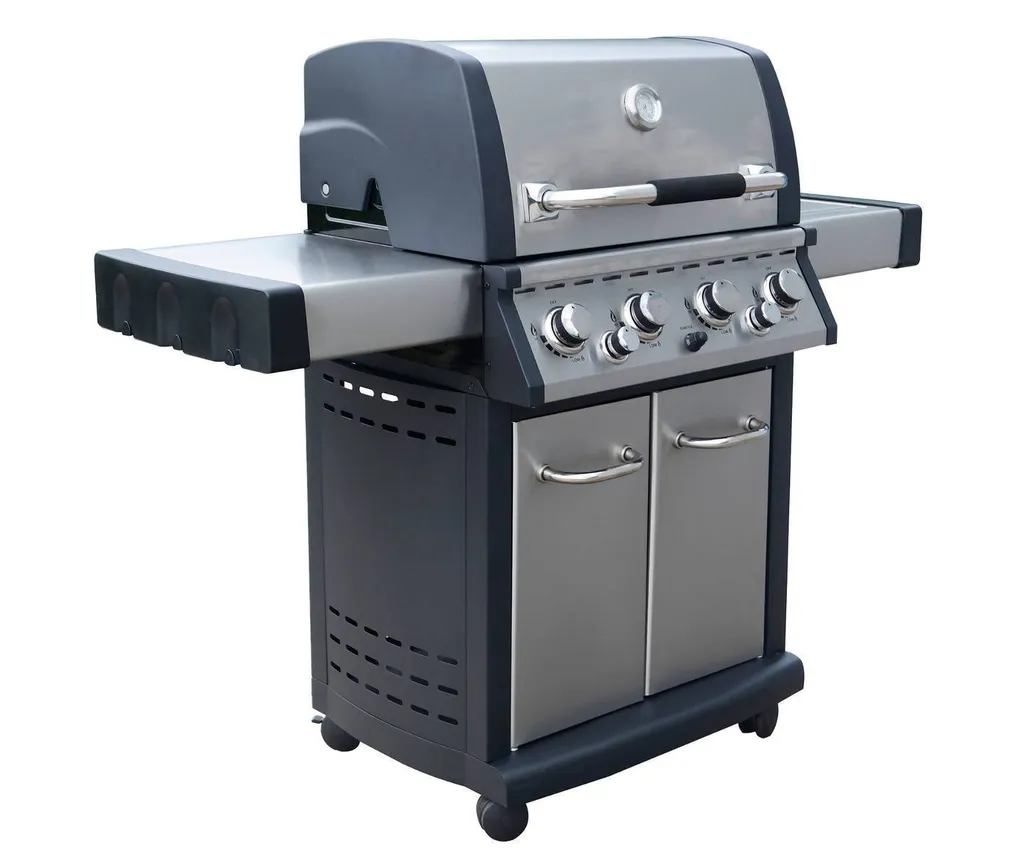 El Fuego Gasgrill / Grillwagen Concord 4 Brenner +1 Seitenbrenner +1 Infrarotbrenner 25 El Fuego Gasgrill / Grillwagen Concord 4 Brenner +1 Seitenbrenner +1 Infrarotbrenner – Bild 25