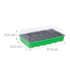 Relaxdays Zimmergewächshaus 24 Fächer 3er Set -Garten- & Gewächshäuser Geschäft 4e15cc4927b7b18527b989feb5045eb0