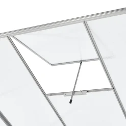 Juskys Aluminium Anlehn-Gewächshaus 2,4 M² – Treibhaus Mit Schiebetür, Fenster Zum Lüften & Stahl-Fundament – Stabiles Pflanzenhaus Für Garten 34 Juskys Aluminium Anlehn-Gewächshaus 2,4 M² – Treibhaus Mit Schiebetür, Fenster Zum Lüften & Stahl-Fundament – Stabiles Pflanzenhaus Für Garten -Garten- & Gewächshäuser Geschäft 4e30f31caeac9f22a12a553fb0a005f4