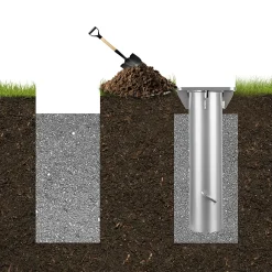 EINFEBEN Universal Bodenplatte Metall Sonnenschirmstaender Fuer Sonnenschirm Ampelschirm Kurbelschirm Bodentraeger Bodenanker Einfache Montage 16 X 16 Cm -Garten- & Gewächshäuser Geschäft 4e73ce7f0e1cb3b6db8752d44db66965
