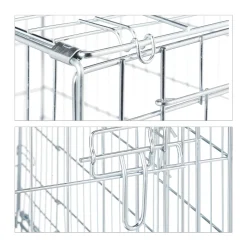 Relaxdays Faltbarer Hundekäfig Für Zuhause 14 Relaxdays Faltbarer Hundekäfig Für Zuhause -Garten- & Gewächshäuser Geschäft 4e7c4584222206e94831c3060a66f480