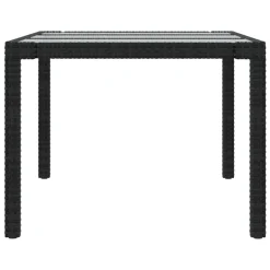 VidaXL Gartentisch Schwarz 190x90x75 Cm Gehärtetes Glas Poly Rattan 8 VidaXL Gartentisch Schwarz 190x90x75 Cm Gehärtetes Glas Poly Rattan -Garten- & Gewächshäuser Geschäft 4e8952a161897df8d5a7b810c7d4630a