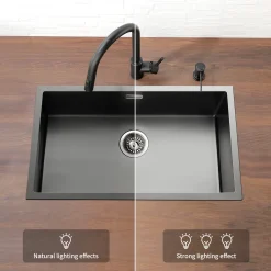 Lonheo Edelstahl Spülbecken 74 X 44cm Für Ab 80cm Unterschrank, Küchenspüle Edelstahlspüle Inkl. Ablaufgarnitur 14 Lonheo Edelstahl Spülbecken 74 X 44cm Für Ab 80cm Unterschrank, Küchenspüle Edelstahlspüle Inkl. Ablaufgarnitur -Garten- & Gewächshäuser Geschäft 4eda9308cb9376164d30578194b3a831