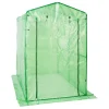 Dehner Tomaten-Gewächshaus Maxi, Ca. 187 X 183 X 122 Cm, Kunststoff/Metall, Grün