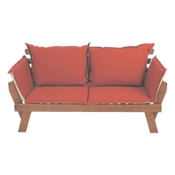 Garden Pleasure Gartenbank + Kissen Couch Sofa Holz Garten Bank Sitzbank Möbel -Garten- & Gewächshäuser Geschäft 4f00b58978d9c27a58f6c8a156366e3e