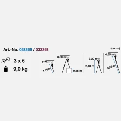 KRAUSE Corda VielzweckLeiter Mit Treppenfunktion 3 X 6 Sprossen Arbeitshöhe 4,55m -Garten- & Gewächshäuser Geschäft 4f040e2d1b4b8c279a2413759ad48d8a