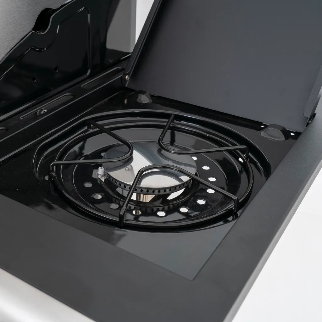 Nexgrill 4B Classic Gasgrill I 4 Brenner Gas Grill Mit Seitenbrenner I Grillwagen Mit Grillthermometer, Seitenablage Und Seitenkochfeld 10 Nexgrill 4B Classic Gasgrill I 4 Brenner Gas Grill Mit Seitenbrenner I Grillwagen Mit Grillthermometer, Seitenablage Und Seitenkochfeld – Bild 10