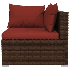 VidaXL 10-tlg. Garten-Lounge-Set Mit Kissen Poly Rattan Braun -Garten- & Gewächshäuser Geschäft 4f9b81959fc4d42dcb697746764d7dd4