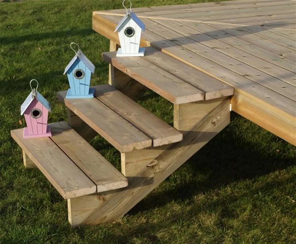 Projection Plus Treppenwange Für 2 Stufen Plus Massivholz Druckimprägniert 1 Stück 2 Projection Plus Treppenwange Für 2 Stufen Plus Massivholz Druckimprägniert 1 Stück – Bild 2