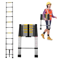 OneTwoFit 3.2M Teleskopleiter Tragbar,Ausziehleiter Aluminium, Leiter Teleskop, Aluminiumleiter Ausziehbar,Multifunktionsleiter, Maximale Belastung 150 Kg AB049 12 OneTwoFit 3.2M Teleskopleiter Tragbar,Ausziehleiter Aluminium, Leiter Teleskop, Aluminiumleiter Ausziehbar,Multifunktionsleiter, Maximale Belastung 150 Kg AB049 -Garten- & Gewächshäuser Geschäft 4fb9ea6354909ec2ac22239cb34aa586