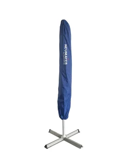NEUMAYER Sonnenschirmhülle "STING" Wasserdichter Sonnenschirmschutz - 220cm Ø 35cm - Sonnenschirmhaube Mit Aufbewahrungstasche - BLAU