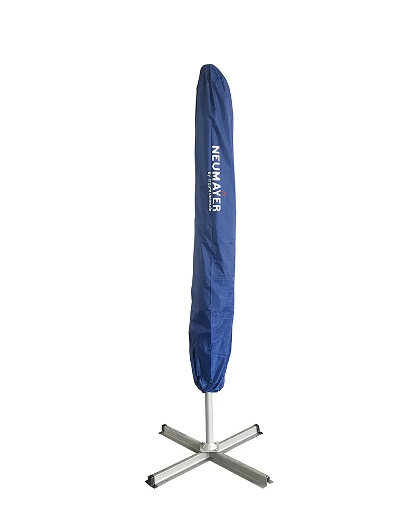 NEUMAYER Sonnenschirmhülle "STING" Wasserdichter Sonnenschirmschutz - 220cm Ø 35cm - Sonnenschirmhaube Mit Aufbewahrungstasche - BLAU 1 NEUMAYER Sonnenschirmhülle "STING" Wasserdichter Sonnenschirmschutz - 220cm Ø 35cm - Sonnenschirmhaube Mit Aufbewahrungstasche - BLAU