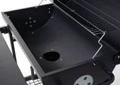 Mendler Grillwagen HWC-F70, Holzkohlegrill Standgrill Gartengrill Mit Deckel Ablage, Stahl 103x93x70cm Schwarz -Garten- & Gewächshäuser Geschäft 4fcbe4ba762aad7206f1187a14d62e19