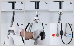 CECIPA Küchenarmatur Wasserhahn Küche Ausziehbar, Armatur Mit 2 Strahlarten Spültischarmatur Mischbatterien Für Küche 360°Drehbar Einhebel Spültischarmatur 17 CECIPA Küchenarmatur Wasserhahn Küche Ausziehbar, Armatur Mit 2 Strahlarten Spültischarmatur Mischbatterien Für Küche 360°Drehbar Einhebel Spültischarmatur -Garten- & Gewächshäuser Geschäft 4fdeece16c52d6d1cd63f211d26ad34e
