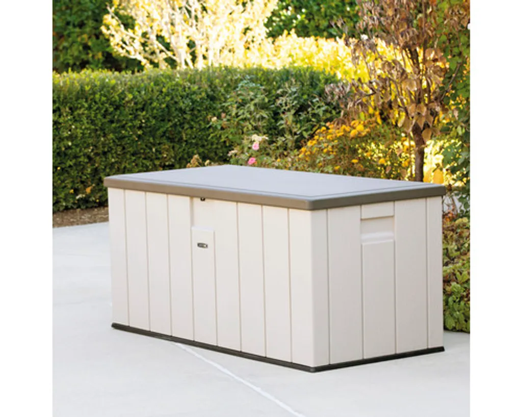 Lifetime Kunststoff Kissenbox "Harmony", Polsteraufbewahrung, 568 L Lichtgrau 72 X 151 X 70 Cm (L X B X H) 22 Lifetime Kunststoff Kissenbox "Harmony", Polsteraufbewahrung, 568 L Lichtgrau 72 X 151 X 70 Cm (L X B X H) – Bild 22