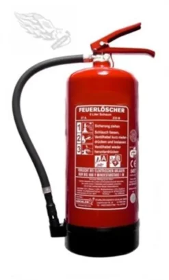 Firestore24 Firestore 6 L Schaum Auflade-Feuerlöscher DIN EN - GS Incl. Zubehör