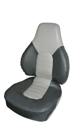 Allpa Marine Equipment Springfield Klappstuhl Anglersitz Modell Fish Pro Schwarz/grau Bootssitz Steuerstuhl