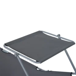 Outsunny Sonnenliege Gartenliege Wellnessliege Strandliege Klappbar Mit Sonnenschutz Grau 187 X 58 X 36 Cm -Garten- & Gewächshäuser Geschäft 50578716628ca15f246b9ebb6c30c27a