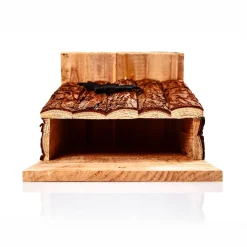 Blumfeldt Fledermaushotel Nisthöhle Fledermauskasten , 18 X 37 X 15 Cm (BxHxT) , Aus Naturbelassenem Tannenholz , Rustikal , Vormontiert , Längliche, 2 Cm Breite Einflugöffnung , Raubtiersicher , Ganzjährig Bewohnbar -Garten- & Gewächshäuser Geschäft 5074043eca66fe05b65ed40e2fc30f5a