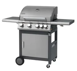 Tepro-Gasgrill - "Rockland" 4 Edelstahl-Brenner; 3169 -Garten- & Gewächshäuser Geschäft 50db42684f512ac5e36a8227447fd32b
