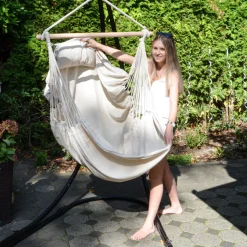 Amanka XXL Liege Hängesessel Mit Seitenfach Und Kissen - 220x120cm Outdoor Hängematte -Garten- & Gewächshäuser Geschäft 50fd3c0828e5937999b0a9159f588f70