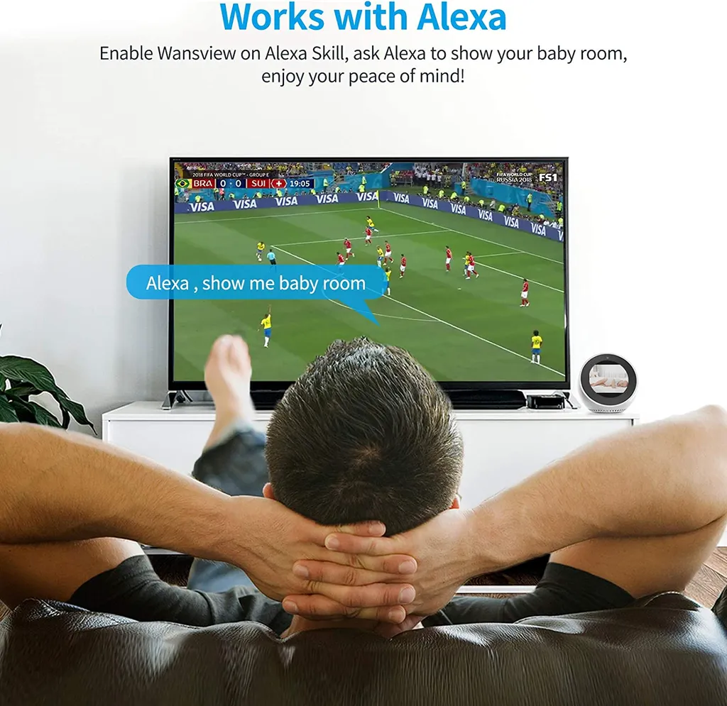 IeGeek 2K 3MP Überwachungskamera Aussen Akku, Kabellose WLAN Kamera Outdoor Mit PIR Bewegungsmelder, Personen/Autoerkennung, Farbnachtsicht, 2-Wege Audio, Arbeit Mit Alexa, IP65 8 IeGeek 2K 3MP Überwachungskamera Aussen Akku, Kabellose WLAN Kamera Outdoor Mit PIR Bewegungsmelder, Personen/Autoerkennung, Farbnachtsicht, 2-Wege Audio, Arbeit Mit Alexa, IP65 – Bild 8