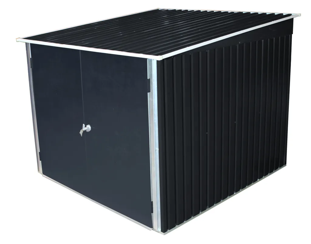 Duramax Fahrradbox Aus Stahlblech Für 4 Räder 2 Duramax Fahrradbox Aus Stahlblech Für 4 Räder – Bild 2