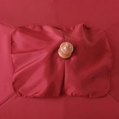 Outsunny Sonnenschirm, Knickbarer Gartenschirm, Strandschirm, 3-stufig Einstellbar, Holz+Polyester, Weinrot, 200 X 150 X 230 Cm 17 Outsunny Sonnenschirm, Knickbarer Gartenschirm, Strandschirm, 3-stufig Einstellbar, Holz+Polyester, Weinrot, 200 X 150 X 230 Cm -Garten- & Gewächshäuser Geschäft 51547f5544a19bd02040ec78fbe3e0ed