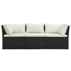 VidaXL 4-tlg. Garten-Lounge-Set Mit Auflagen Poly Rattan Braun -Garten- & Gewächshäuser Geschäft 5172984f6e3f7a3f12598e45fc241dea