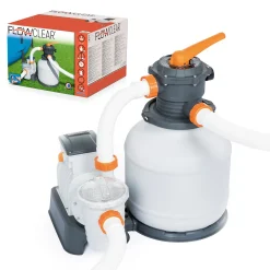 Bestway Sandfilterpumpe Flowclear 8327 L/h -Garten- & Gewächshäuser Geschäft 51b4be2f645d0e1e177c8faad9bcc706